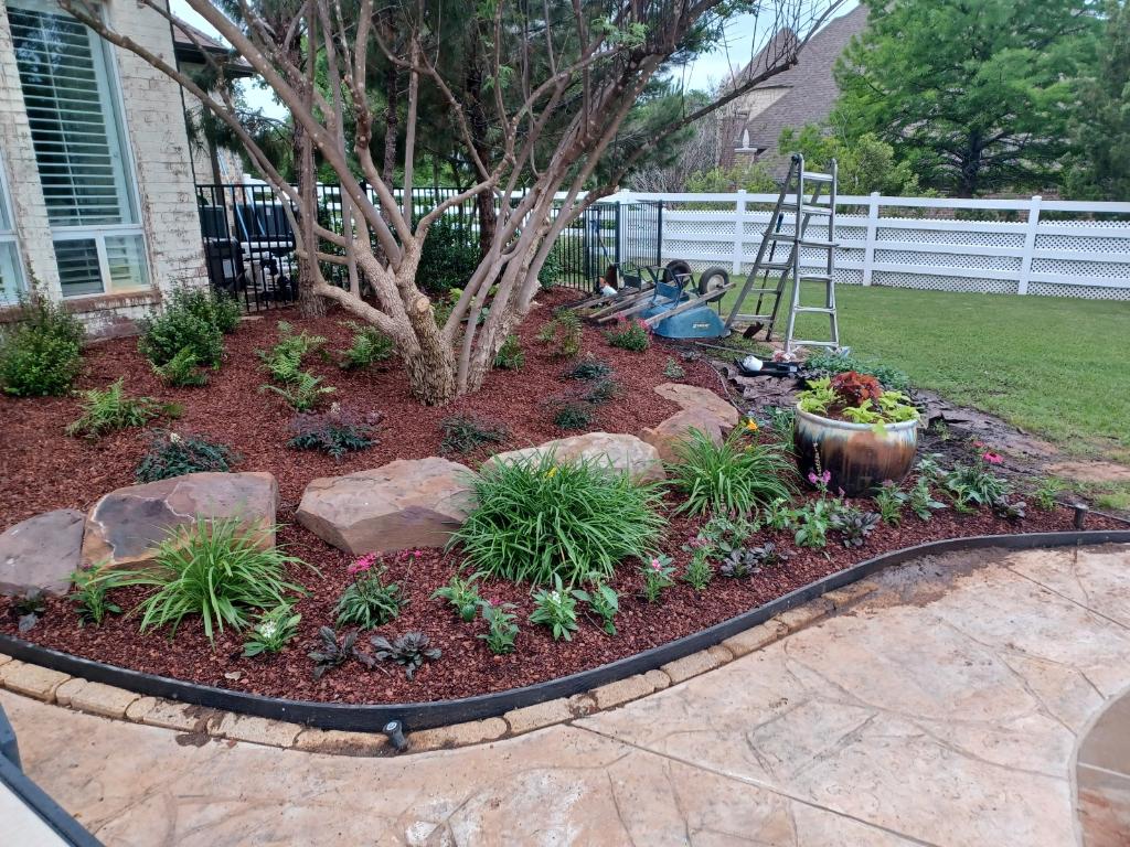 Garden landscaping